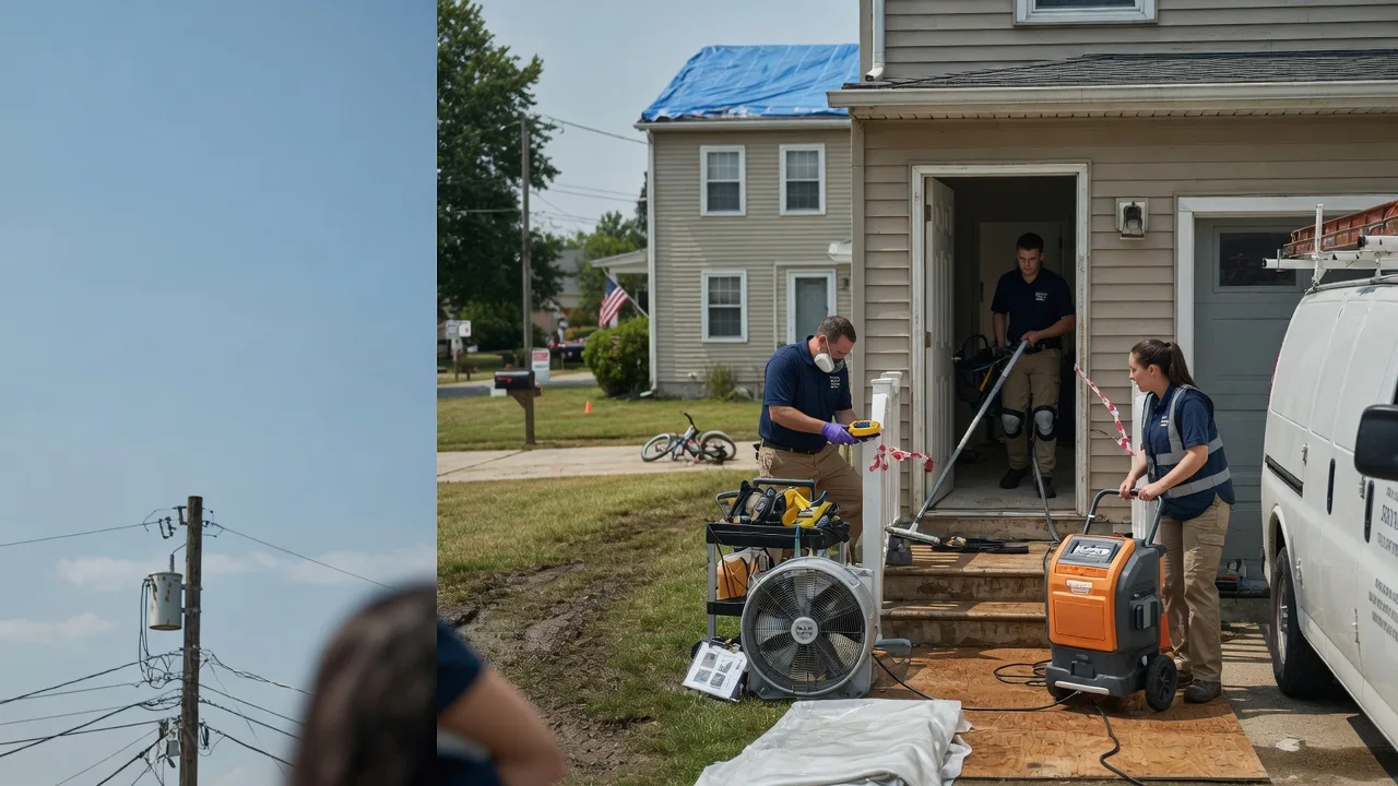 Water Damage Repair in North Georgetown, OH near me